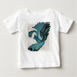 T-shirt Bonito Sexo Infantil Neutro Betta Fish One-Piece