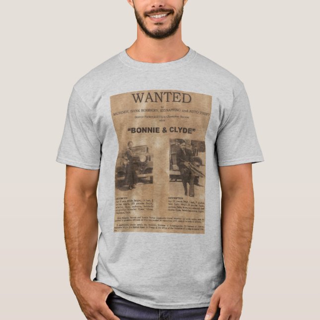 T-shirt Bonnie & de Clyde (Frente)