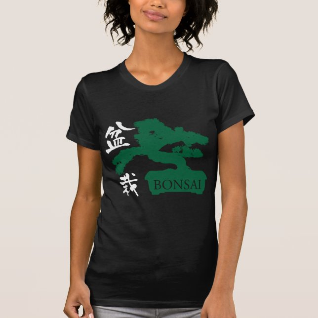 T-shirt Bonsai Silhouette (Frente)