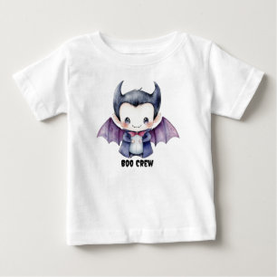 T-Shirt "Boo Crew" Personalizado com Drácula Cuta