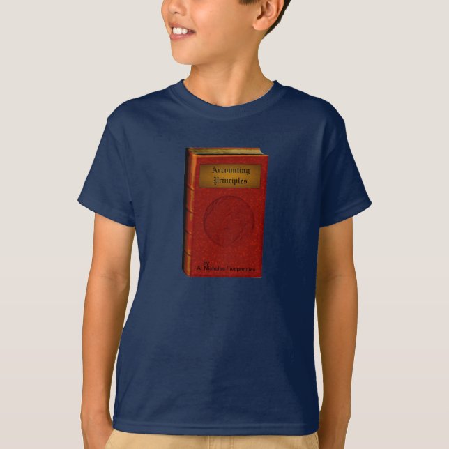 T-shirt Book Pun Modelo (Frente)