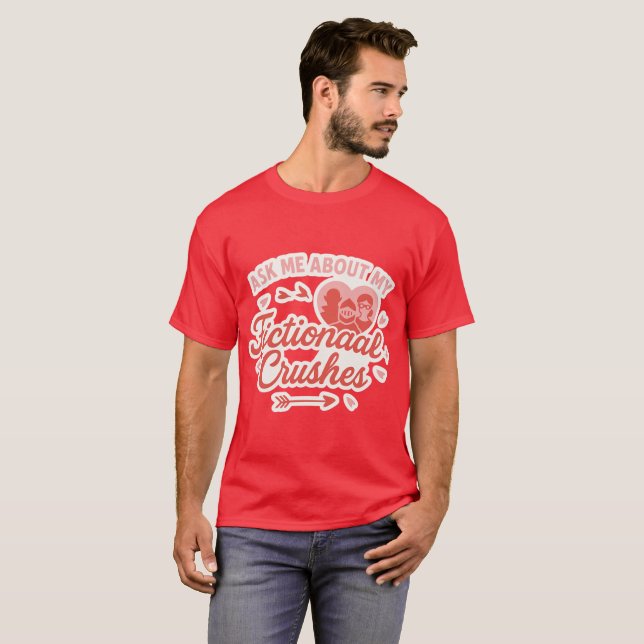 T-Shirt Bookish e Fandom divertidos (Frente Completa)