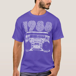 T-shirt Boombox 1988