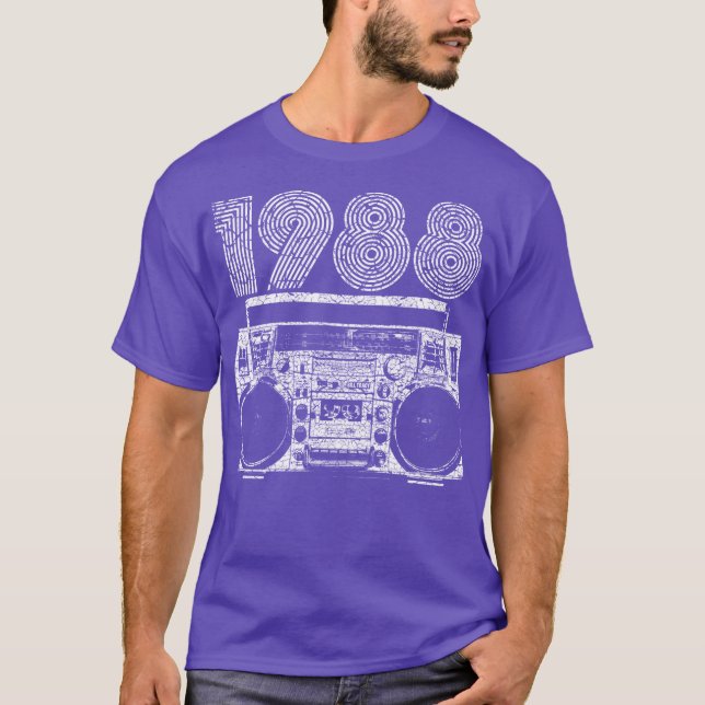 T-shirt Boombox 1988 (Frente)