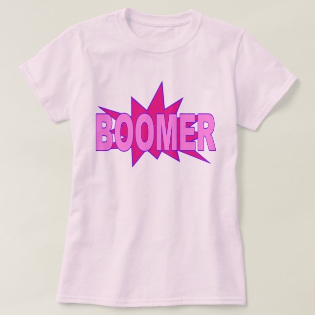 T-Shirt Boomer (Frente do Design)