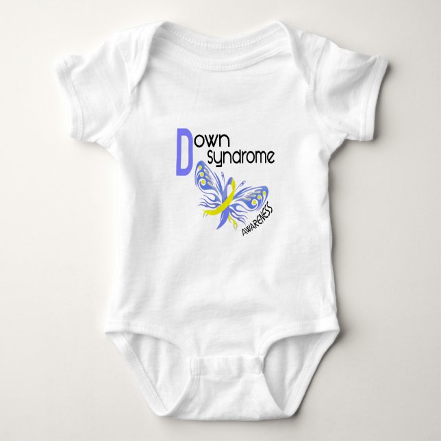 T-shirt BORBOLETA 3,1 de Síndrome de Down (Frente)