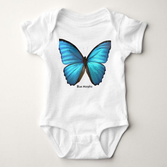 T-shirt Borboleta Azul Morpho (Frente)