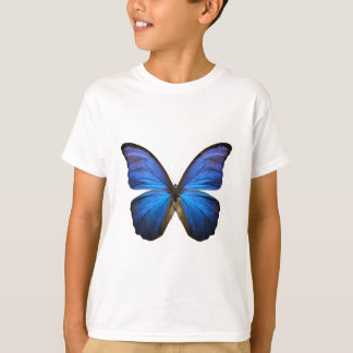 T-shirt Borboleta Azul Radiante