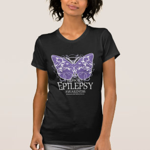 T-shirt Borboleta da epilepsia