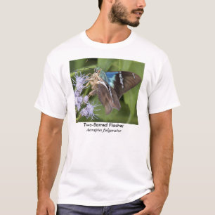 T-shirt Borboleta Dois-Barrada do pisca-pisca