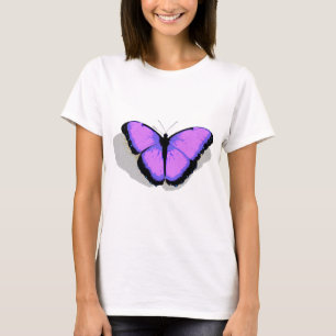 T-shirt Borboleta roxa!