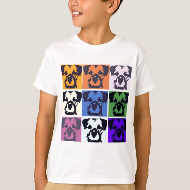 T-shirt Borda Terrier (Frente)