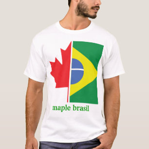 T-shirt Bordo Brasil