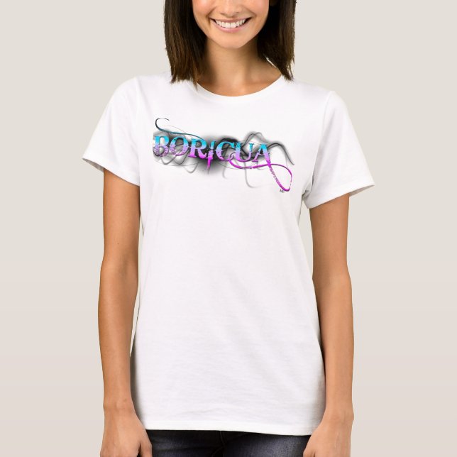 T-SHIRT BORICUA (Frente)
