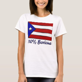 T-shirt Boricua 110%