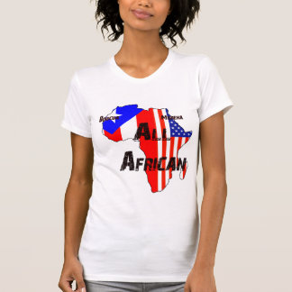T-shirt Boricua, Morena, todo o africano - Tshirt