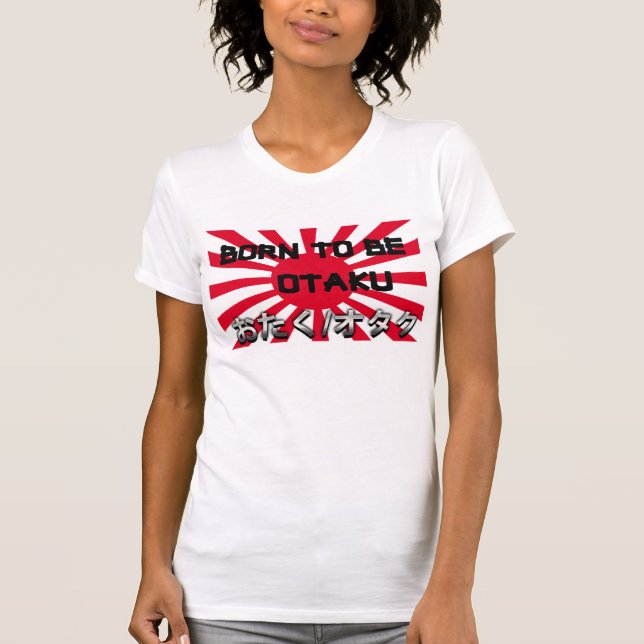 T-SHIRT BORN TO BE OTAKU (Frente)
