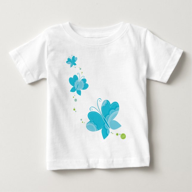 T-shirt BORRACHAS FLUTTERBY: séries de três 2 (Frente)