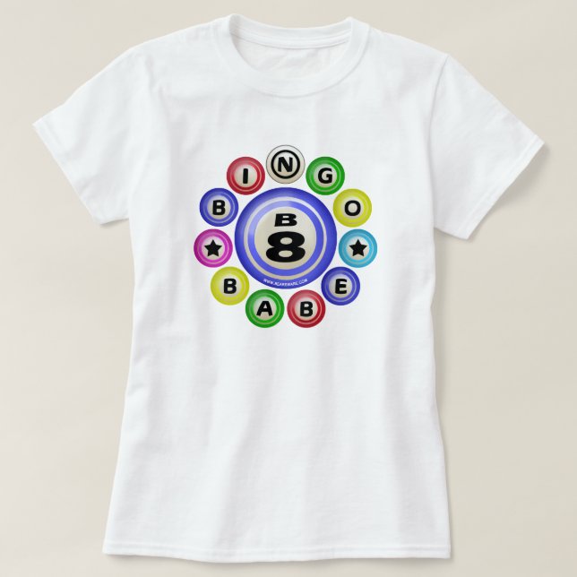 T-shirt Borracho do Bingo B8 (Frente do Design)