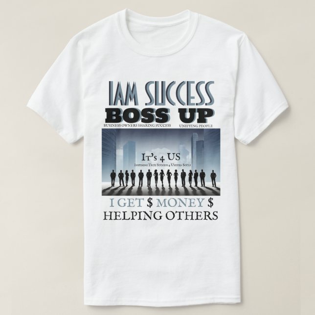 T-Shirt BOSS UP (Frente do Design)