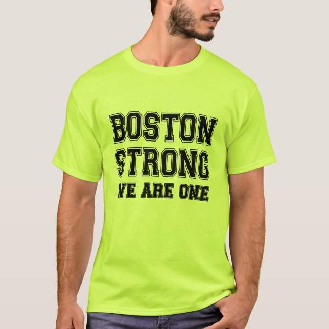 T-shirt Boston Forte Nós somos um (Frente)