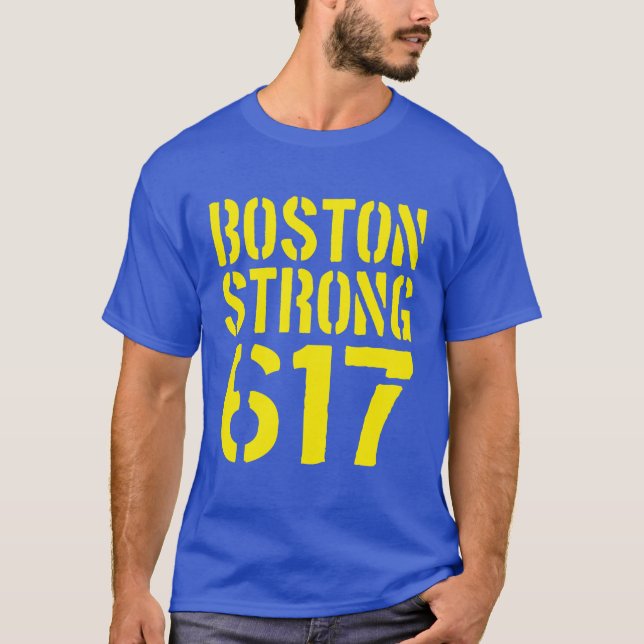 T-shirt Boston Strong 617 (Frente)