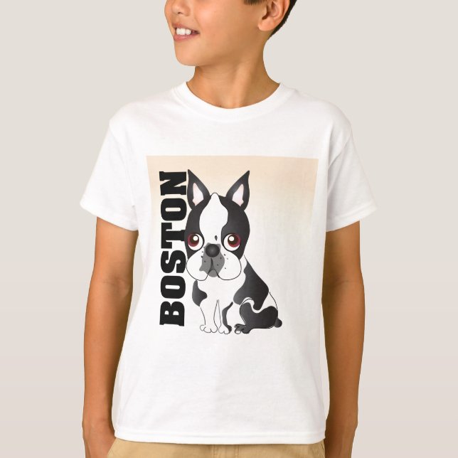 T-shirt Boston Terrier (Frente)
