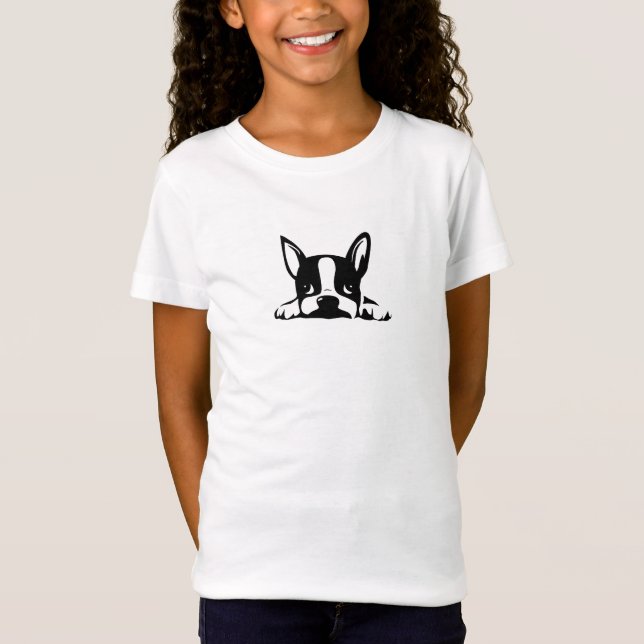 T-SHIRT BOSTON TERRIER KOTARO & TEN TEN (Frente)