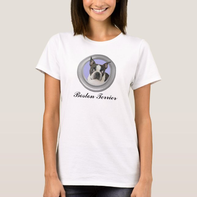 T-SHIRT BOSTON TERRIER-T-SHIRT (Frente)