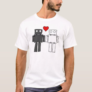 T-shirt Bot do menino no amor