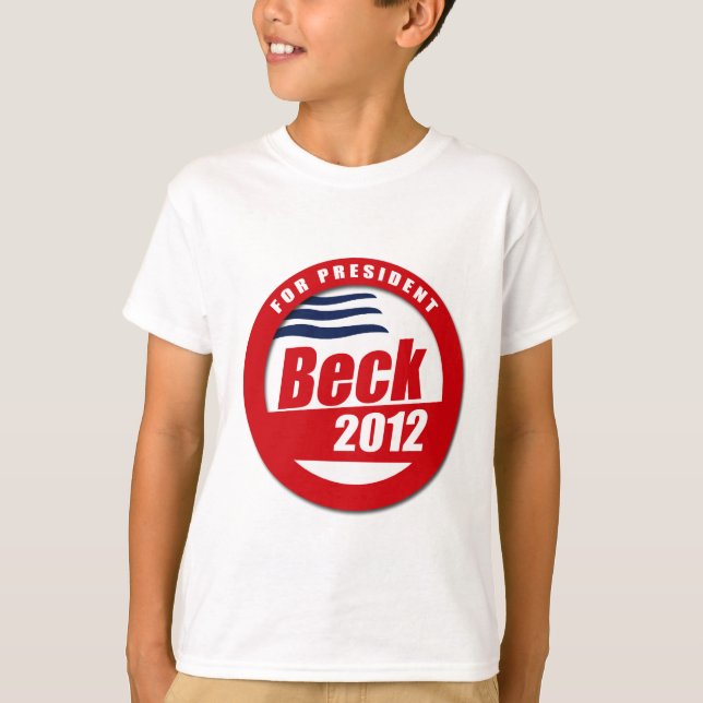 T-shirt Botão de Beck 2012 (Frente)