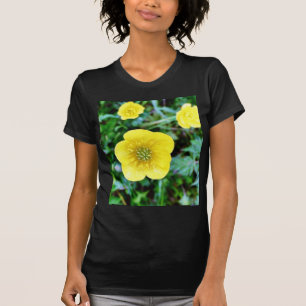 T-shirt Botão de ouro