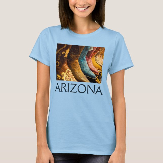 T-shirt Botas de cowboy à venda, Arizona (Frente)