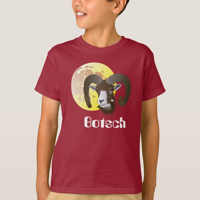 T-shirt Botsch 21 mars fin 20 avrigl (Frente)