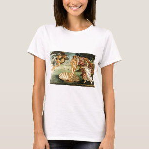 T-shirt Botticelli Nascimento Da Pintura Renascentista De