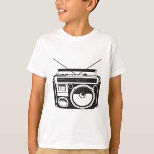 T-shirt ☞ box de boom Oldschool, Cassette Player/