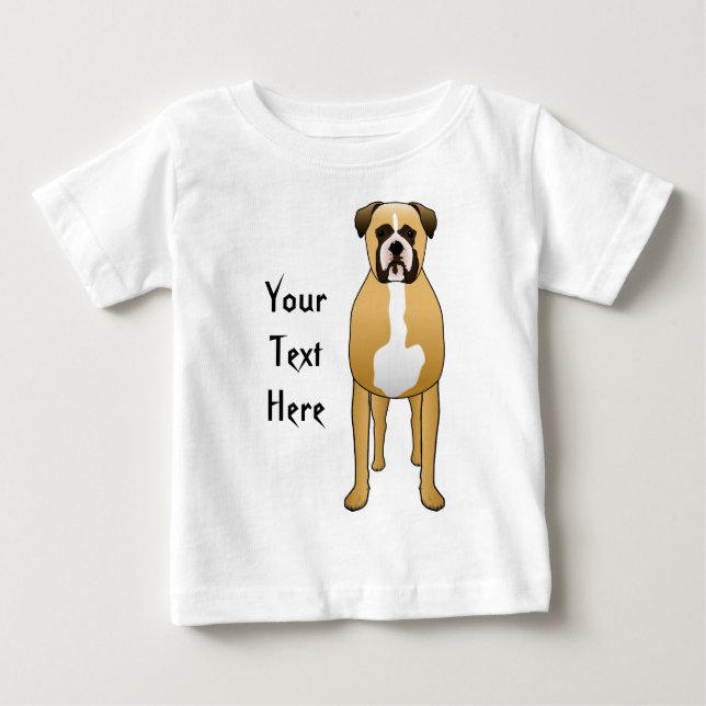T-shirt Boxer Dog (Frente)