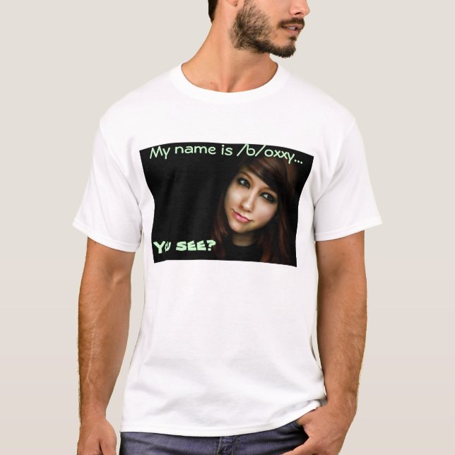 T-shirt Boxxy! você vê (Frente)