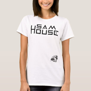 T-shirt Boxy da parte superior da colheita das