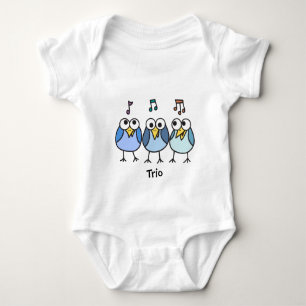 T-shirt Boy Baby Byrdies Trio