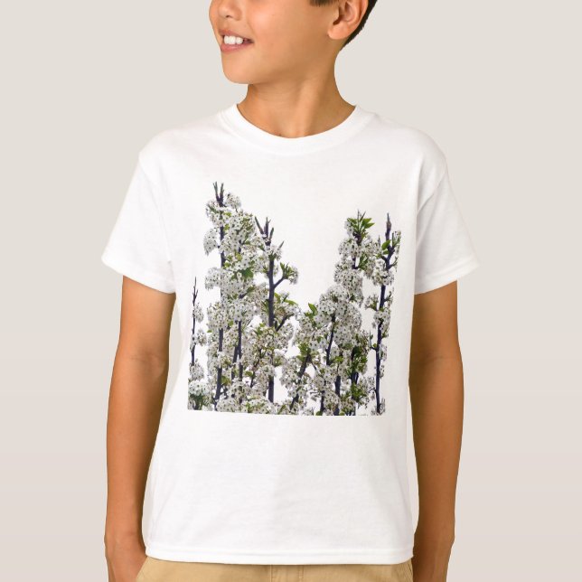 T-shirt Bradford Pear Blossoms (Frente)