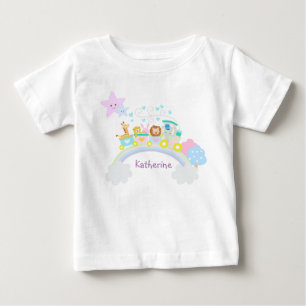 T-Shirt Branca Com Amor De Comboio