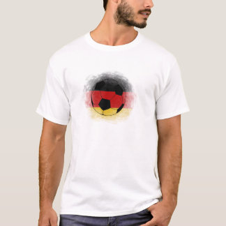 T-shirt branca da Alemanha. 02
