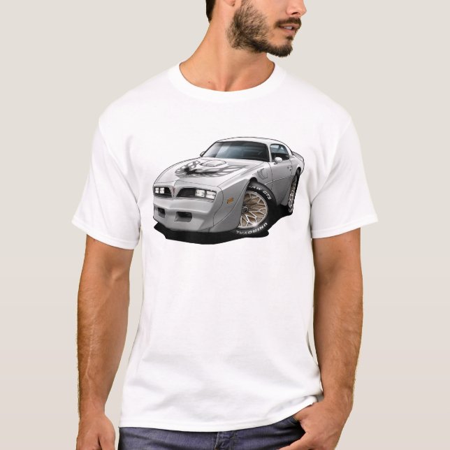 T-shirt Branco 1977-78 do transporte Am (Frente)