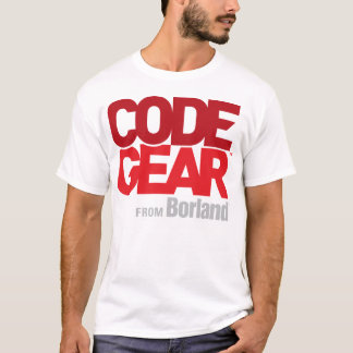 T-shirt branco básico de CodeGear