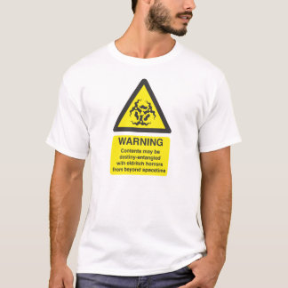 T-shirt branco complacente do HSE da lavanderia