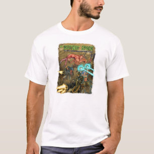 T-shirt branco da época do mutante