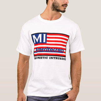 T-shirt branco de Ameritocracy