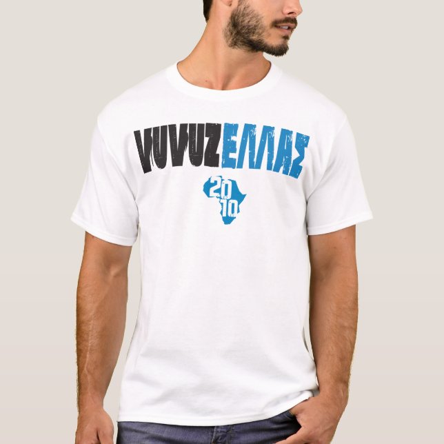 T-shirt Branco de VUVUZELLAS (Frente)