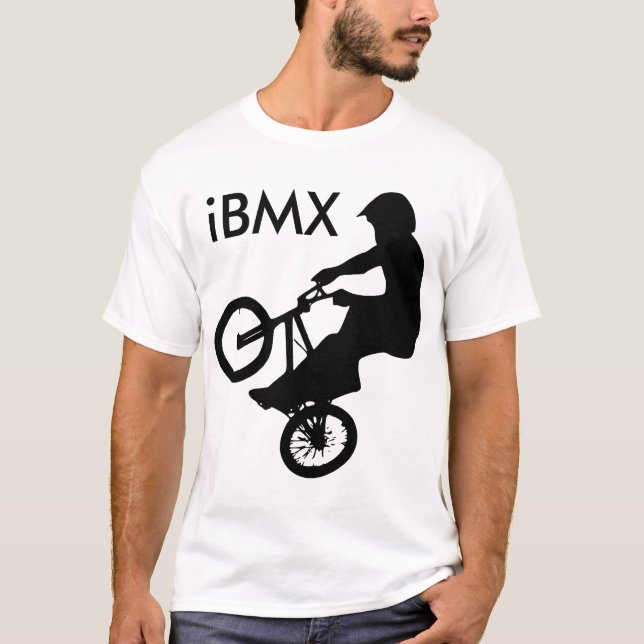 T-shirt branco do iBMX (Frente)